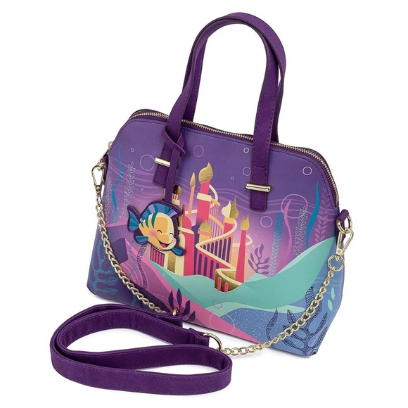 New Loungefly Disney little mermaid mini backpack
